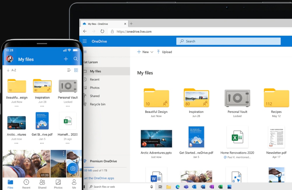 best remote work software -Microsoft OneDrive
